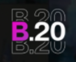 B20 logo